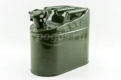 Канистра металлическая для тех. жидкостей  5л зеленый 