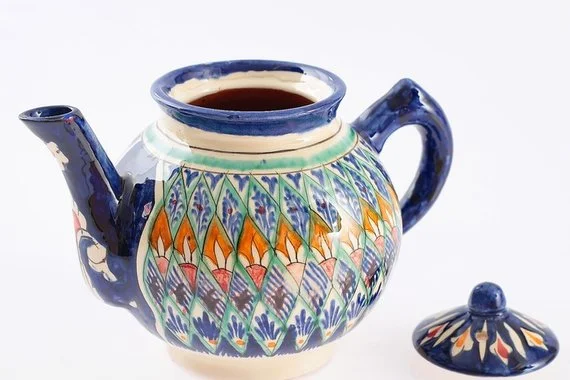 Чайник заварочный Риштанская керамика 1л МИКС  