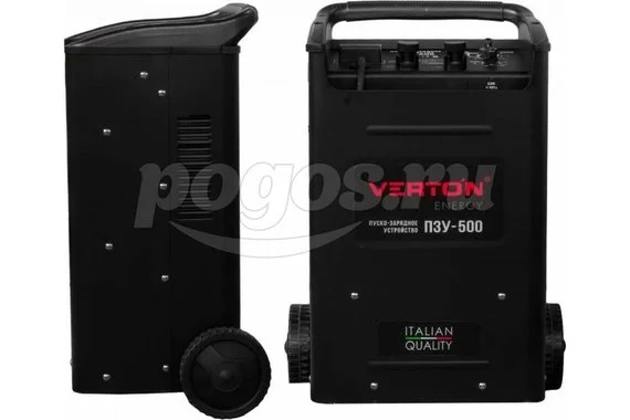 Пуско-зарядное устройство VERTON Energy ПЗУ- 500 12/24 В, 50-800 Ач 01.5985.5996