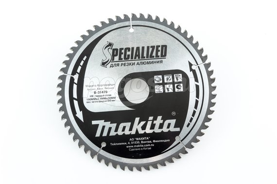 Диск пильный по алюминию 190*30/20/15,88мм 60 зуб TCG Specialized  MAKITA 