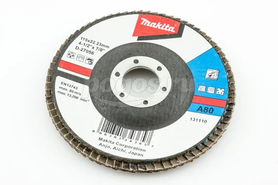 Диск лепестковый MAKITA A 80 115х22мм