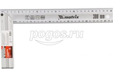 Угольник 300мм алюминиевый литой  MATRIX