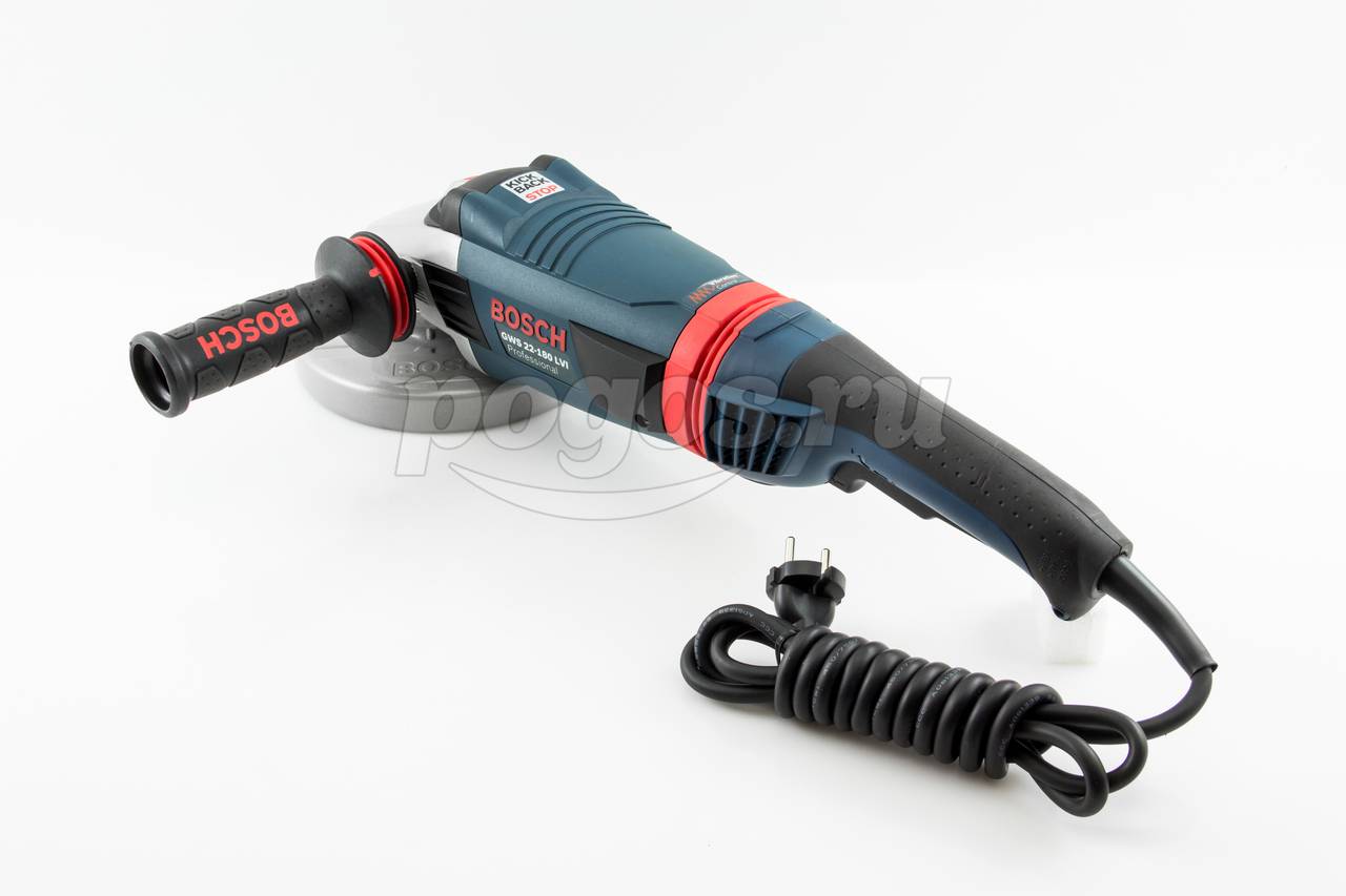 УШМ Болгарка BOSCH GWS 22-180 LVIl, 0601890D00 - Купить в Красноярске по  низкой цене