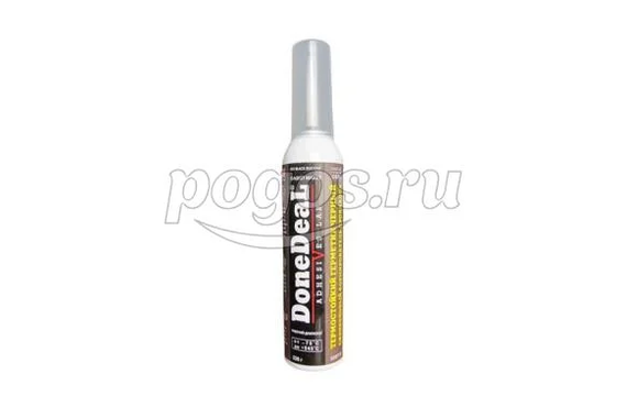 Герметик термостойкий черный 226г  DONE DEAL