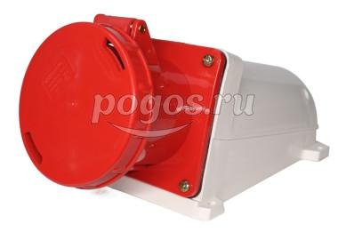 Розетка силовая 125А 380В 3P+PE+N IP54 стационарная TDM /10/