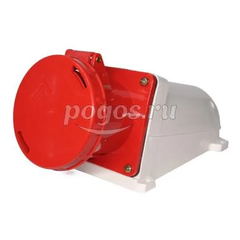 Розетка силовая 125А 380В 3P+PE+N IP54 стационарная TDM /10/