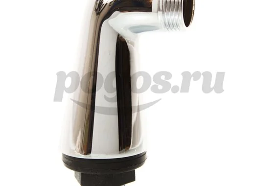 Уголок для врезки смесителя на ванну M 1/2" * 3/4", хром (длина 67мм)