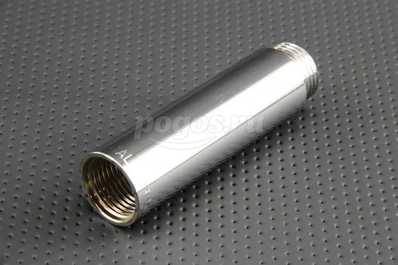 Удлинитель F - M 1/2. 80мм хром RR