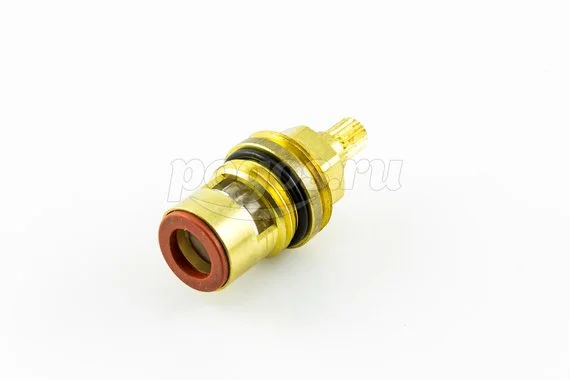Кран-букса кер. 1/2" 8х20 красная  RR