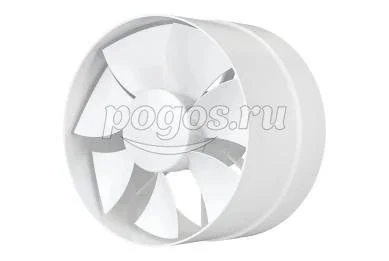 Вентилятор осевой канальный вытяжной с двигателем ш/подшипник D-160 22Вт 300м3/ч, ЭРА