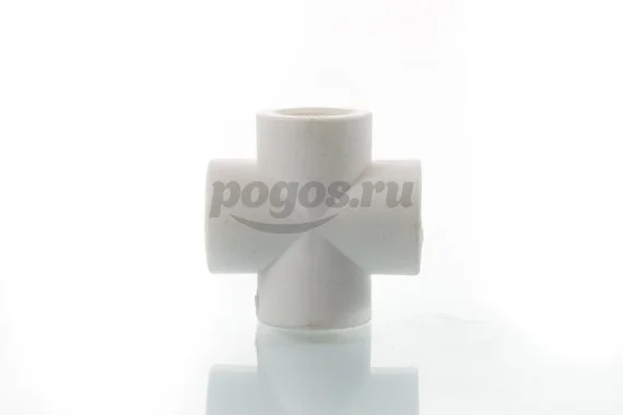 Крестовина PP-R d-20мм белый LAVITA