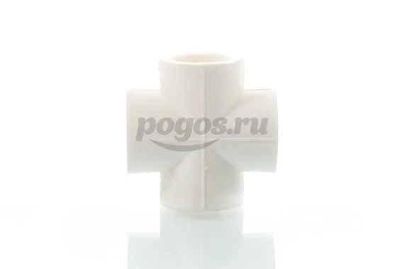 Крестовина PP-R d-25мм белый MEERPLAST