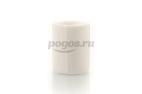 Муфта PP-R d-20мм белый MEERPLAST