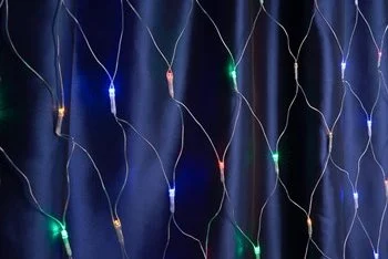 Гирлянда "Сеть" светодиодная 1,5*1,5м 160LED IP20 разноцветная  FERON