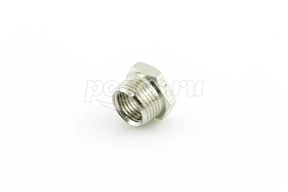 Футорка M 3/8 - F 1/4 с плоской гайкой CAMOZZI