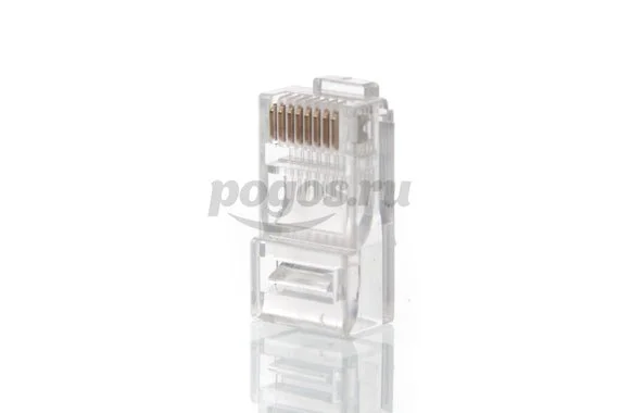 Разъем, штекерный, коннектор, RJ45, сетевой, DH&R