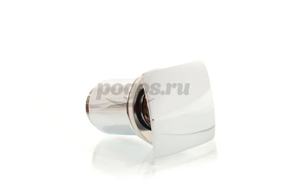 Клапан донный 1"1/4", пробка квадрат, хром, CLICK-CLACK