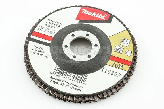 Диск лепестковый MAKITA Z 40 115х22мм