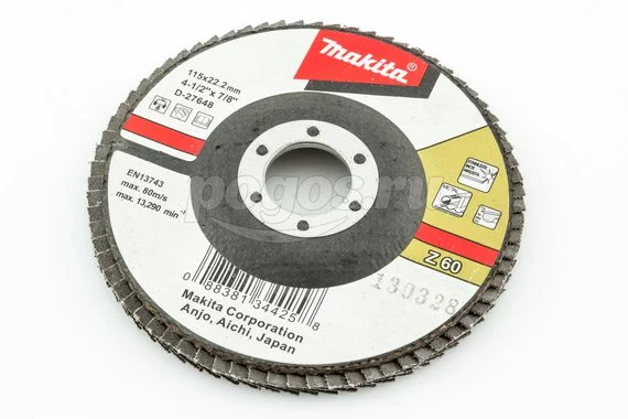 Диск лепестковый MAKITA Z 60 115х22мм