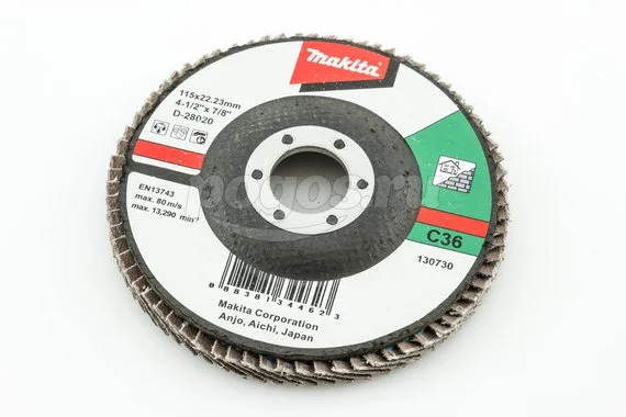 Диск лепестковый MAKITA C 36 115х22мм