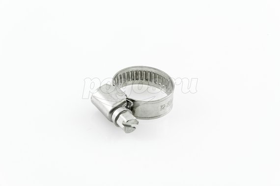 Хомут червячный DIN 3017 12-22мм нерж