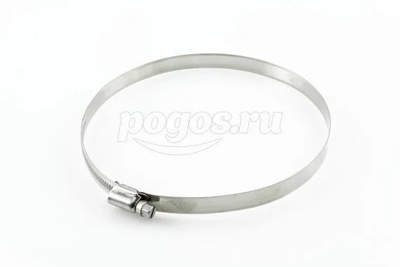 Хомут червячный DIN 3017 130-150мм нерж