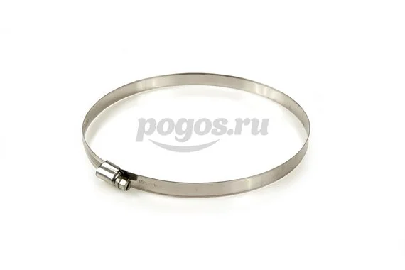 Хомут червячный 150-170мм нерж