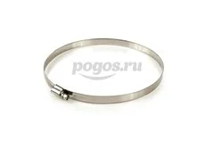 Хомут червячный 150-170мм нерж