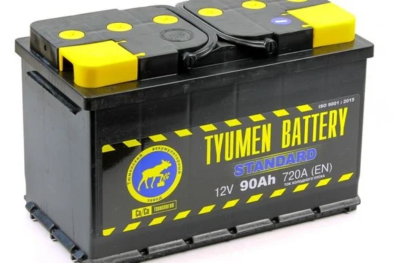 Аккумулятор Тюмень STANDARD 6СТ -90.1L