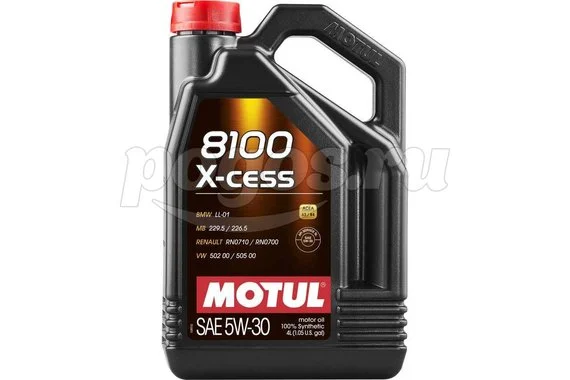 Синтетическое масло 8100 X-cess 5W30 4л MOTUL 108945