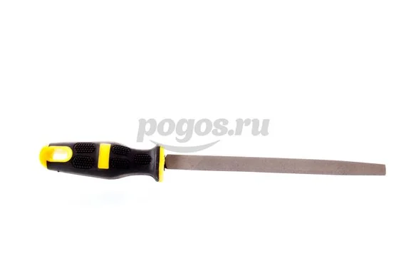 Напильник треугольный 200мм, с ручкой  СОКАТО  