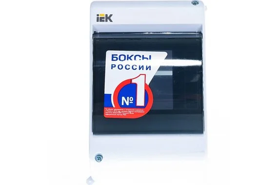 Щит КМПн 2/4 белый IP30  IEK