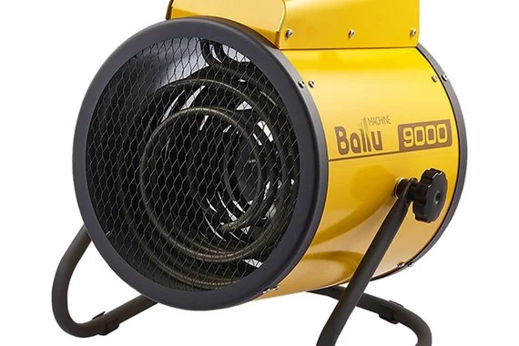 Пушка электрическая 6кВт/9кВт, 800м3/ч, 380V (круглый корпус)  BALLU
