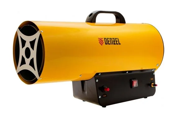 Газовая тепловая пушка Denzel GHG-50, 50 кВт, 1400 м3/ч, пропан-бутан 96480