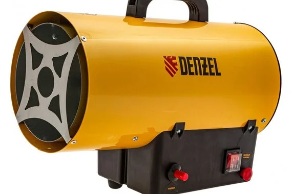 Газовая тепловая пушка Denzel GHG-15, 15 кВт, 500 м3/ч, пропан-бутан 96477