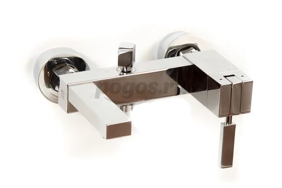 Смеситель для ванны стеновой, душевой, картридж, L слив, Techno  MIX & FIX 