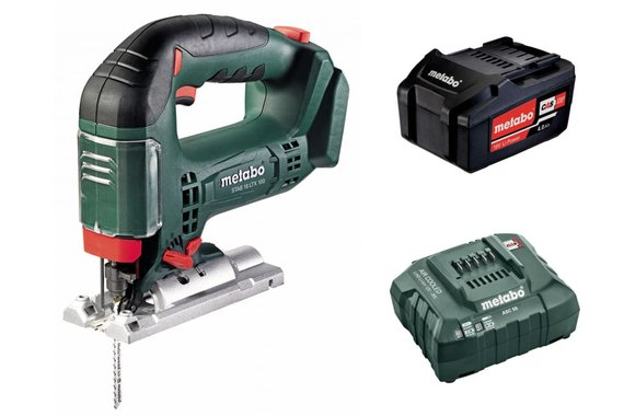 Электролобзик аккумуляторный 18В Li-Ion 1*4Ач З/У STAB 18 LTX 100  METABO