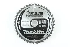 Пильный диск MAKITA Specialized по дереву 165х20х1.6мм 40 зубьев