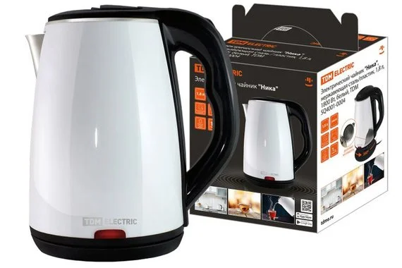 Чайник электрический "Ника" 1.8л 1800Вт бежевый  TDM