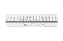 Светильник аккумуляторный EL18 80LED DC белый 308*90*54мм, Feron