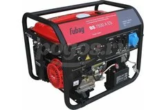 Бензиновая электростанция с электростартером и коннектором автоматики FUBAG BS 7500 A ES