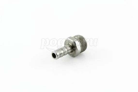 Штуцер M 3/8 - 8мм нерж
