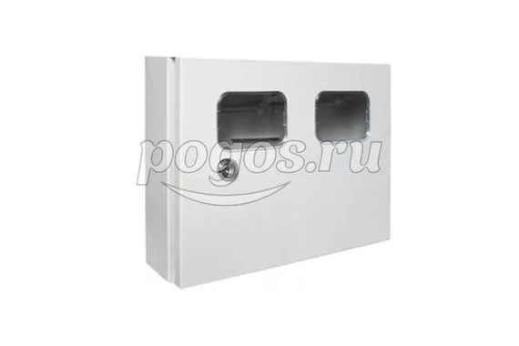 Щит ЩУ-1ф/2 (на 2 счётчика) 300х400х125 IP54 Народный  TDM