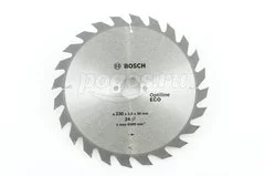 Диск пильный BOSCH Professional Optiline ECO по дереву 230х30х2.5мм 24Т