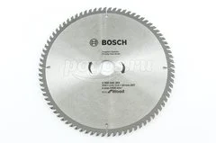 Диск пильный BOSCH Professional Eco Wood по дереву 254х30х2.5мм 80Т