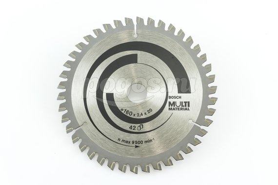 Диск пильный BOSCH Professional Multimaterial универсал 160х20х2.4мм 42Т