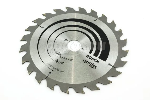 Диск пильный по дереву 230*30*2.8мм, 24Т Optiline Wood Professional  BOSCH