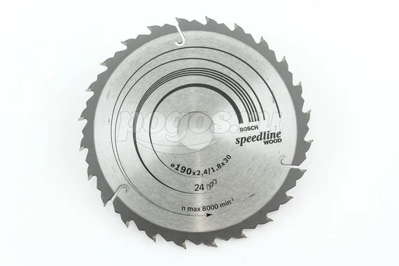 Диск пильный BOSCH Professional Speedline Wood по дереву 190х30х2.6мм 24Т