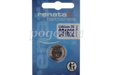 Элемент питания CR1632 BL1 RENATA