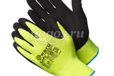 Перчатки нейлоновые со вспененным латексным покрытием Soft GWARD
